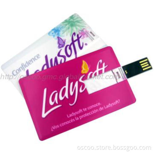 Credit card usb stick 1gb 2gb 4gb 8gb